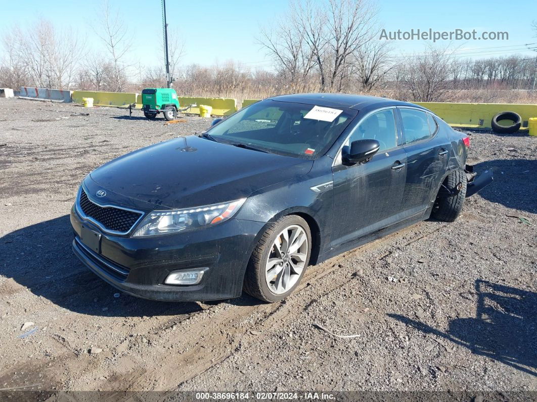 2014 Kia Optima Sx Turbo Black vin: 5XXGR4A64EG267646