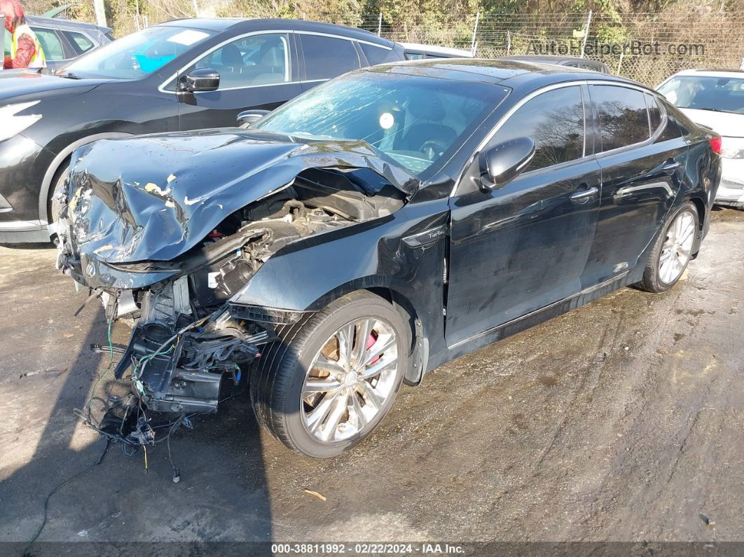 2015 Kia Optima Sxl Turbo Black vin: 5XXGR4A64FG368798