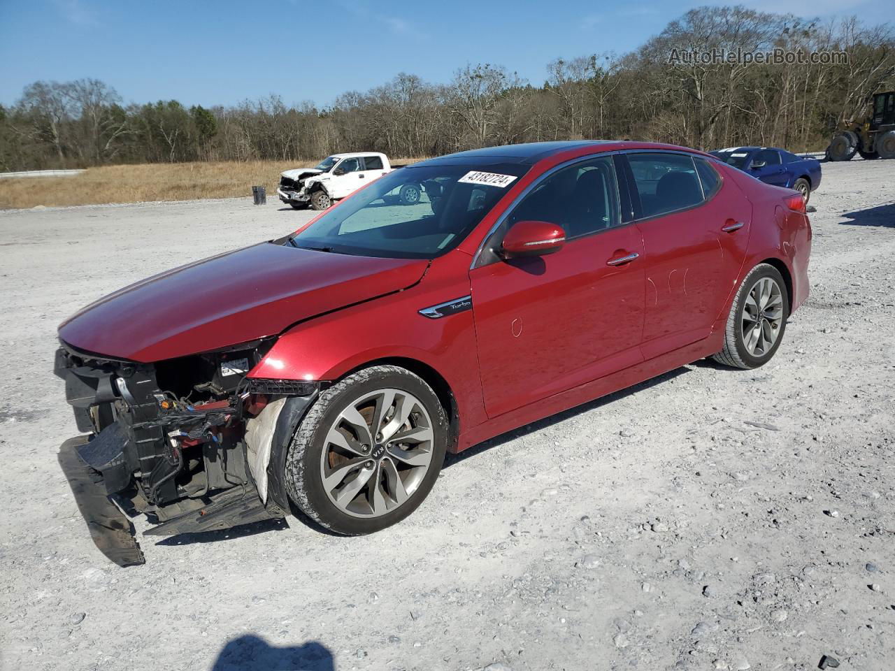 2015 Kia Optima Sx Red vin: 5XXGR4A64FG408507