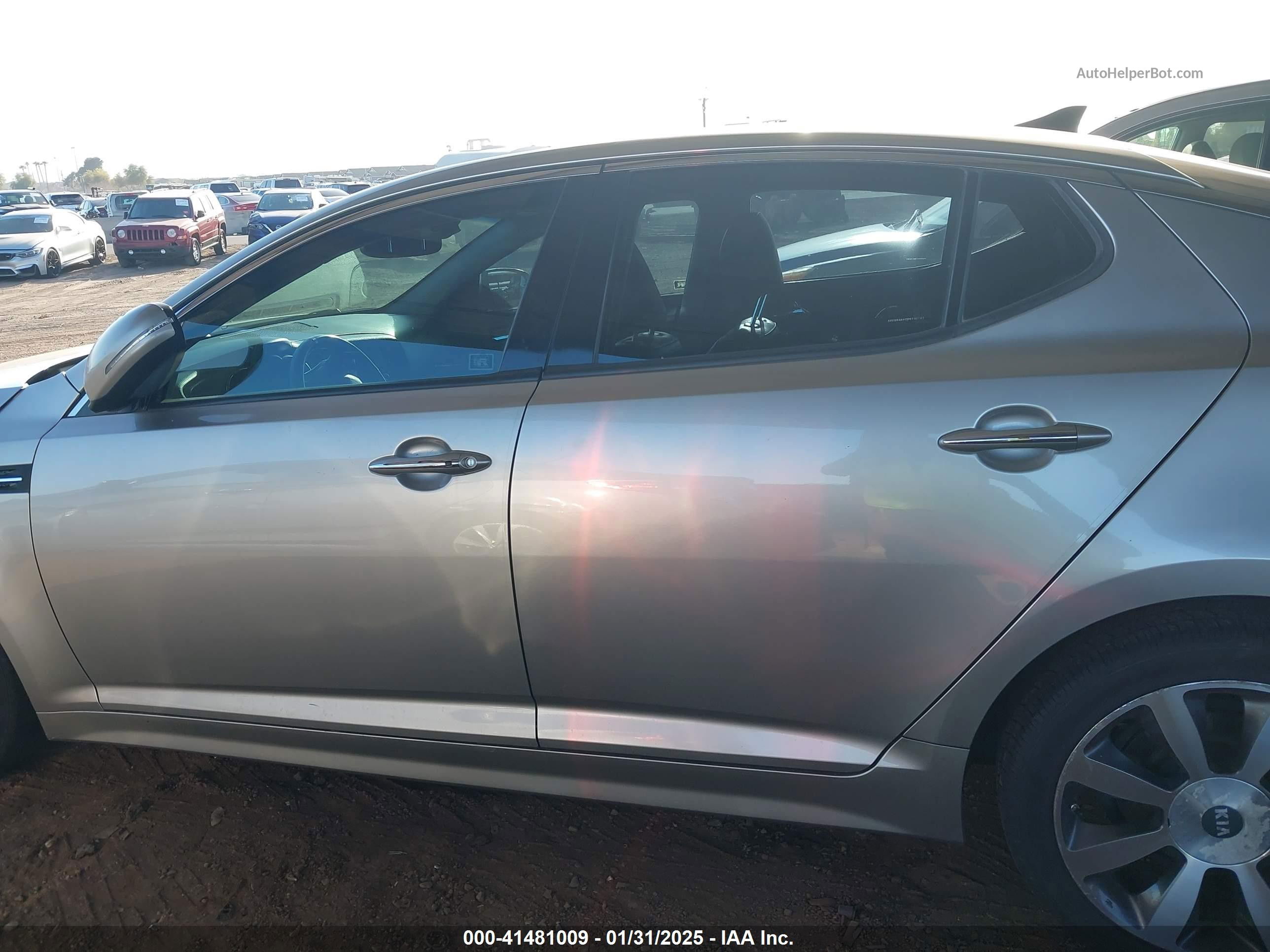 2013 Kia Optima Sx Silver vin: 5XXGR4A65DG130701