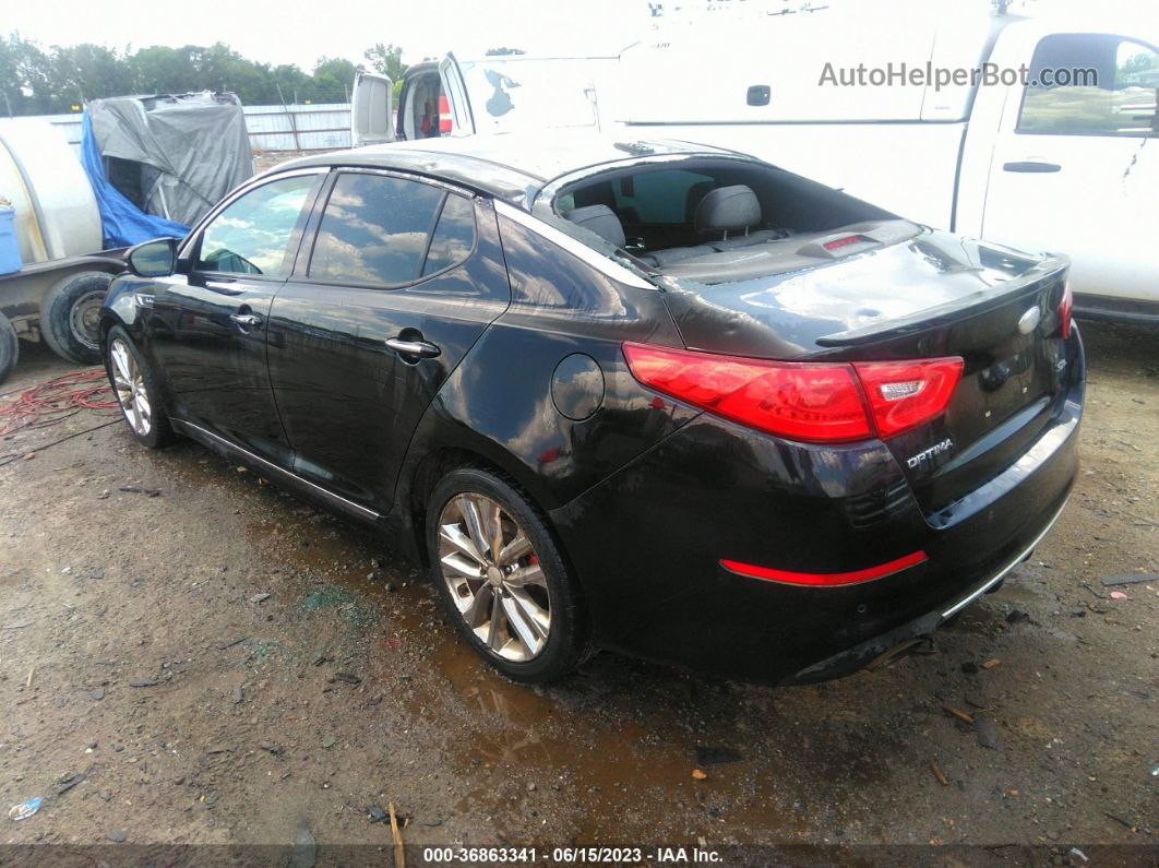 2014 Kia Optima Sxl Turbo Черный vin: 5XXGR4A65EG278929