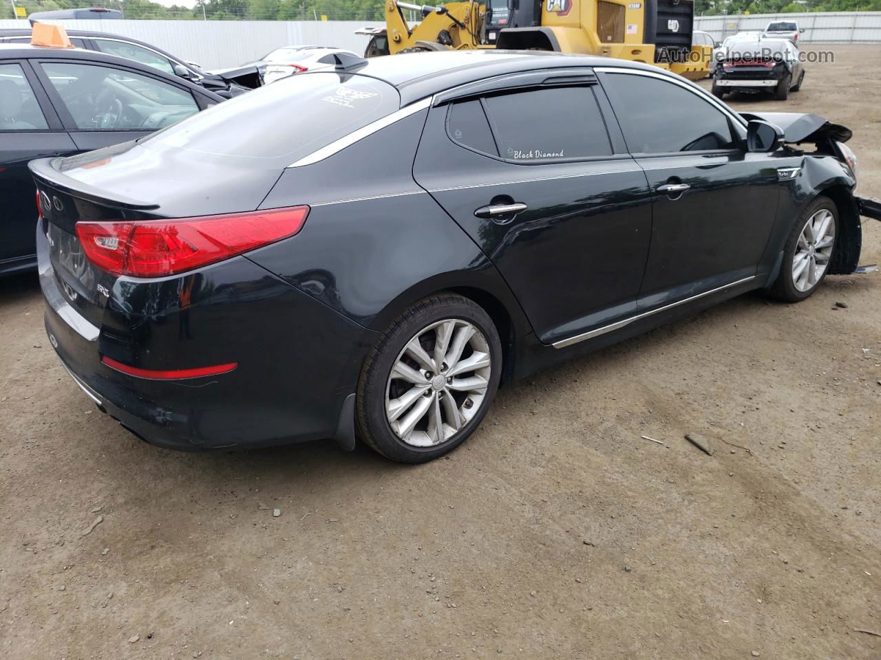 2015 Kia Optima Sx Black vin: 5XXGR4A65FG419905