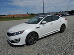 2013 Kia Optima Sx White vin: 5XXGR4A67DG116153