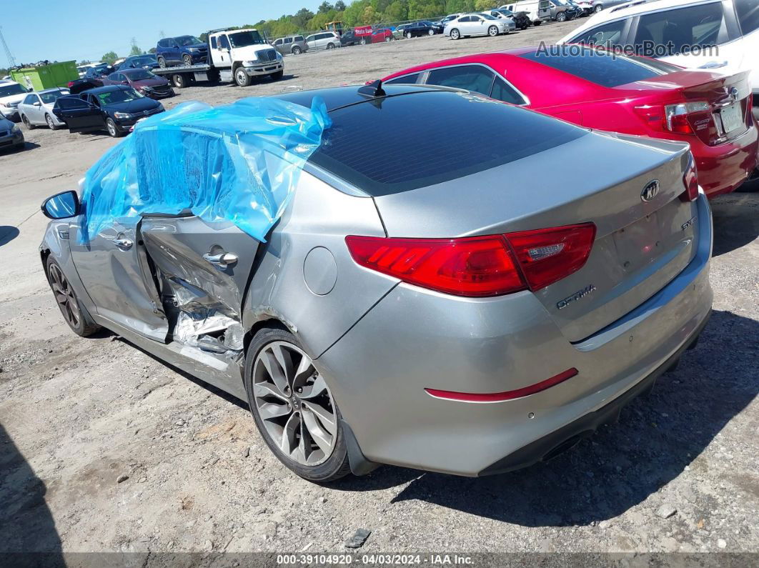 2014 Kia Optima Sx Turbo Серебряный vin: 5XXGR4A67EG336510