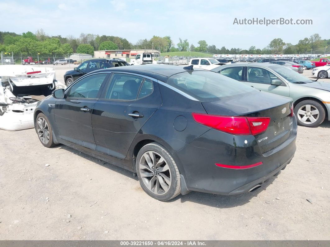 2014 Kia Optima Sx Turbo Черный vin: 5XXGR4A67EG336930