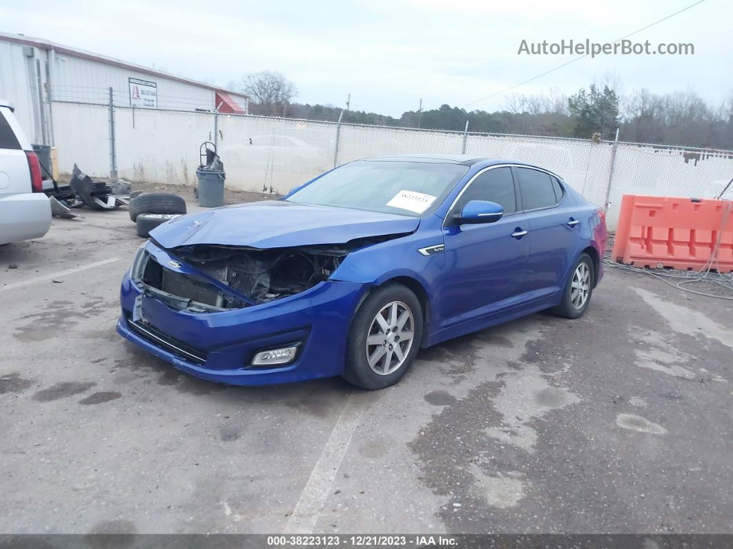 2015 Kia Optima Sx Turbo Blue vin: 5XXGR4A67FG399138