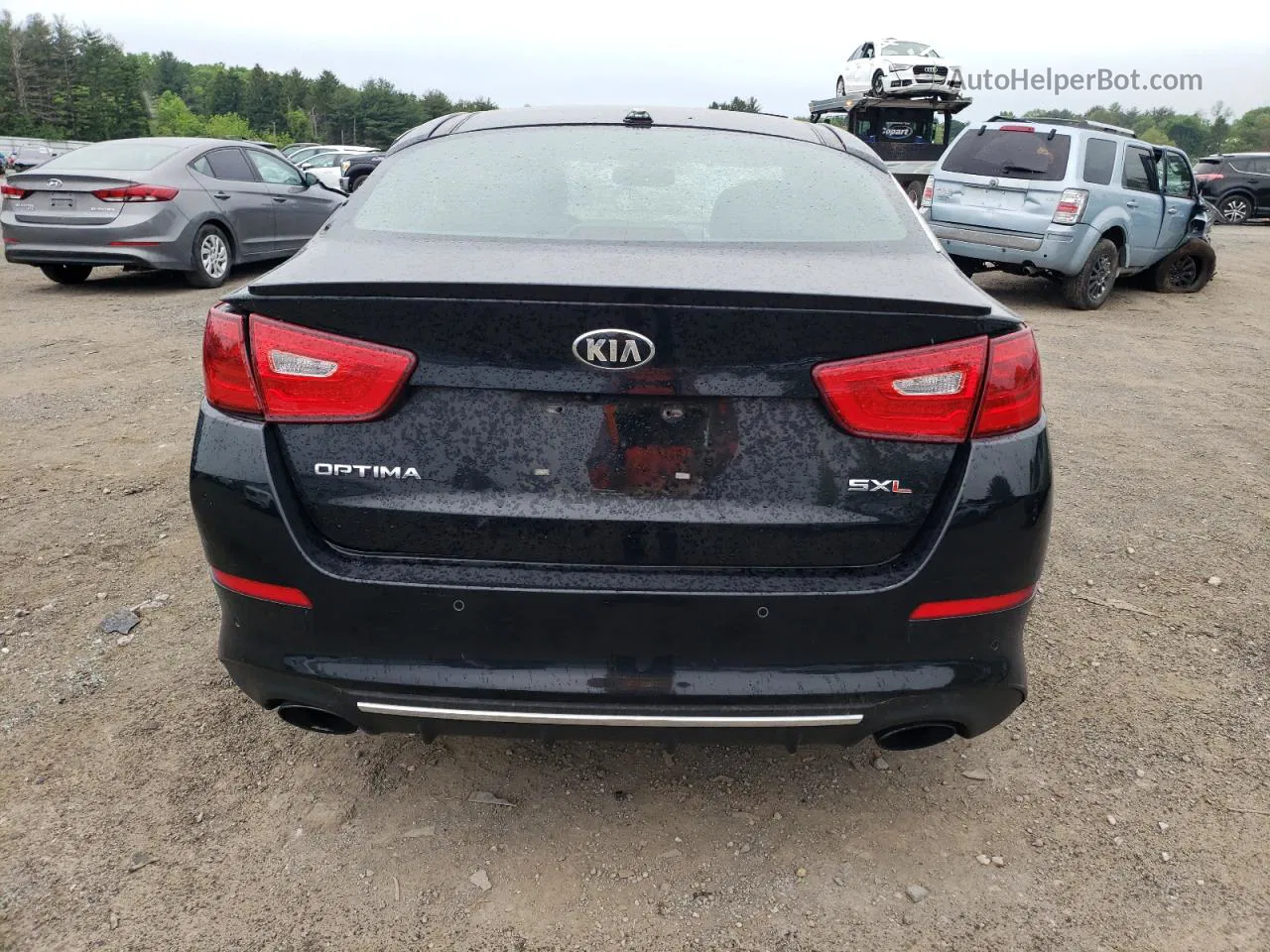 2015 Kia Optima Sx Black vin: 5XXGR4A67FG461735