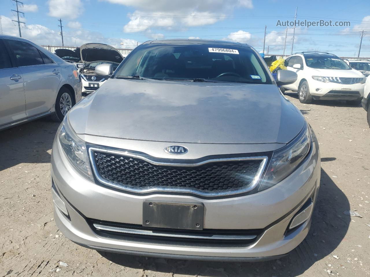 2014 Kia Optima Sx Серебряный vin: 5XXGR4A68EG322793