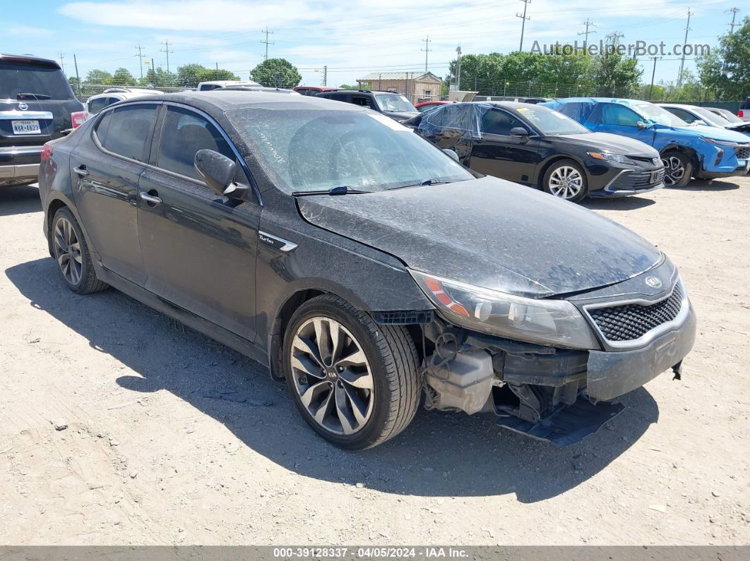 2014 Kia Optima Sx Turbo Black vin: 5XXGR4A68EG336953