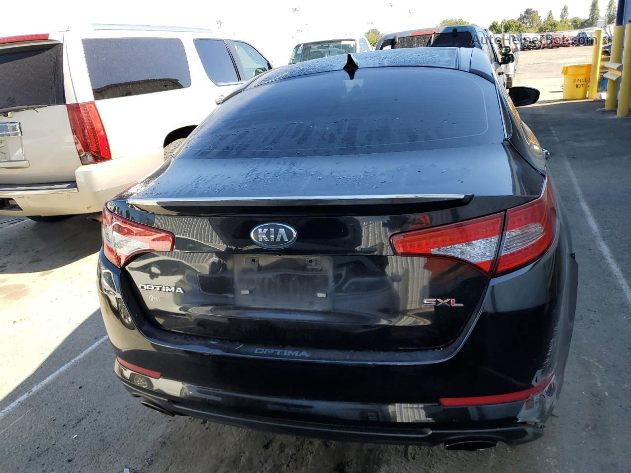 2013 Kia Optima Sx Black vin: 5XXGR4A69DG125680