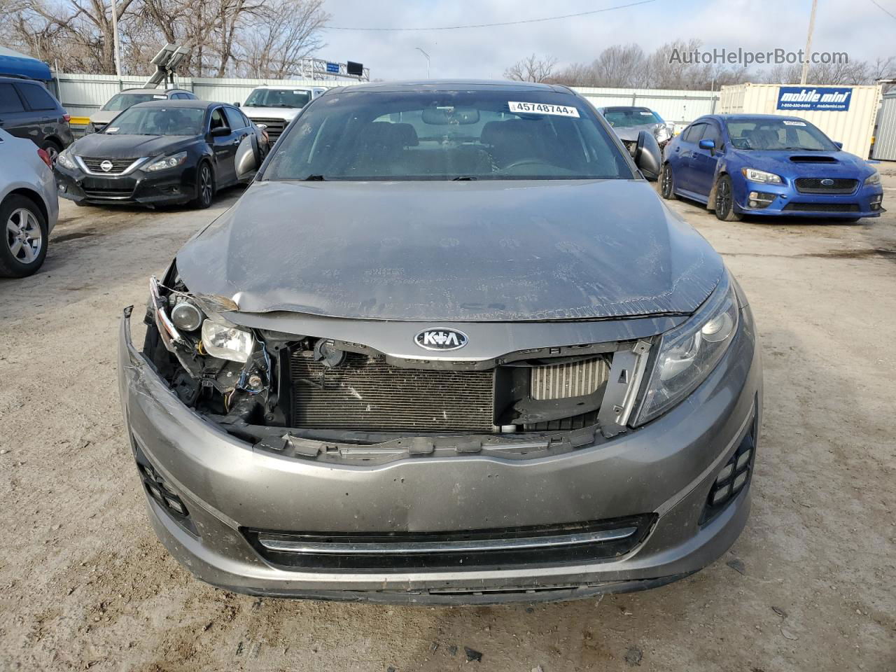 2014 Kia Optima Sx Желто-коричневый vin: 5XXGR4A69EG350389