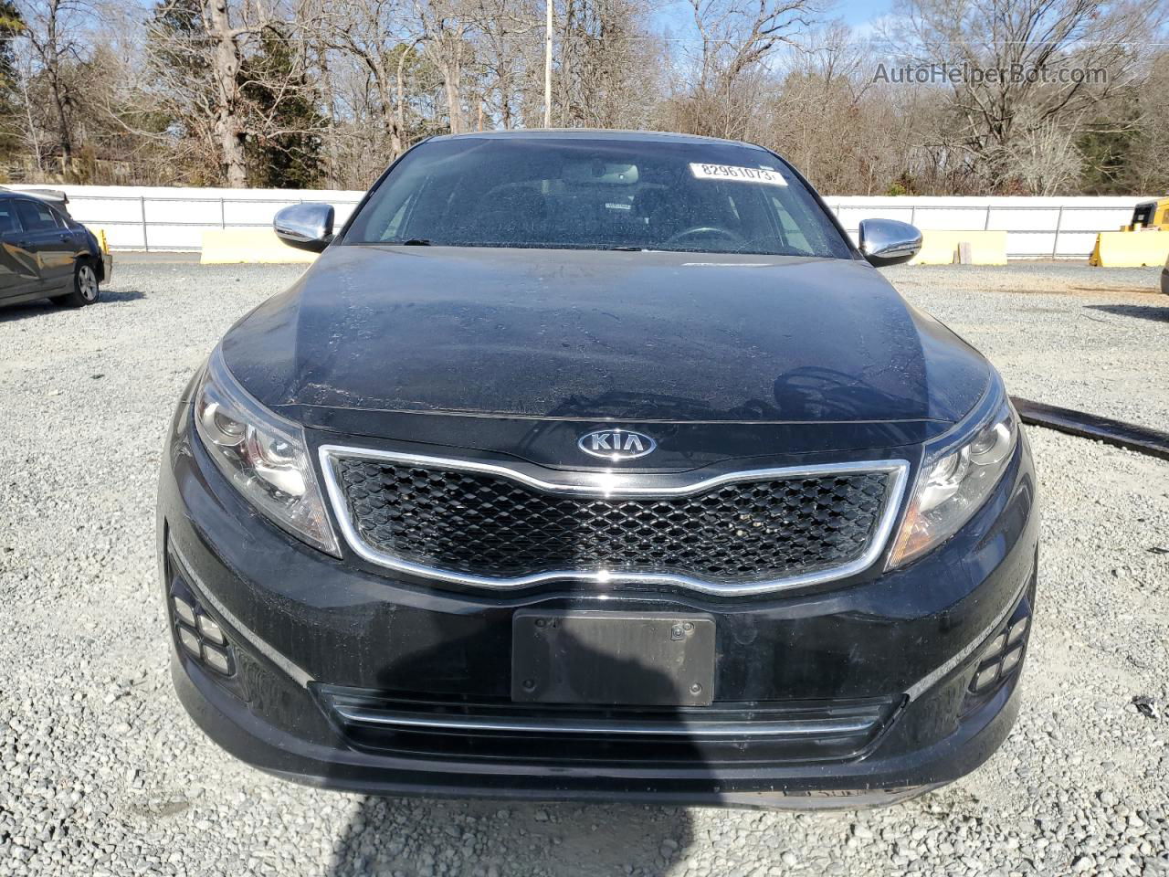 2014 Kia Optima Sx Black vin: 5XXGR4A6XEG272740