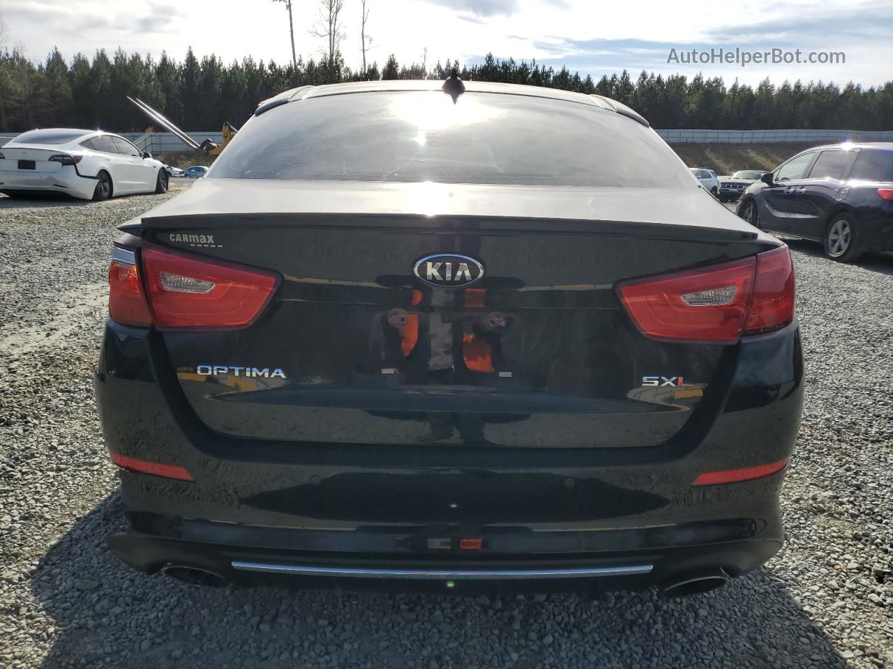 2014 Kia Optima Sx Black vin: 5XXGR4A6XEG272740