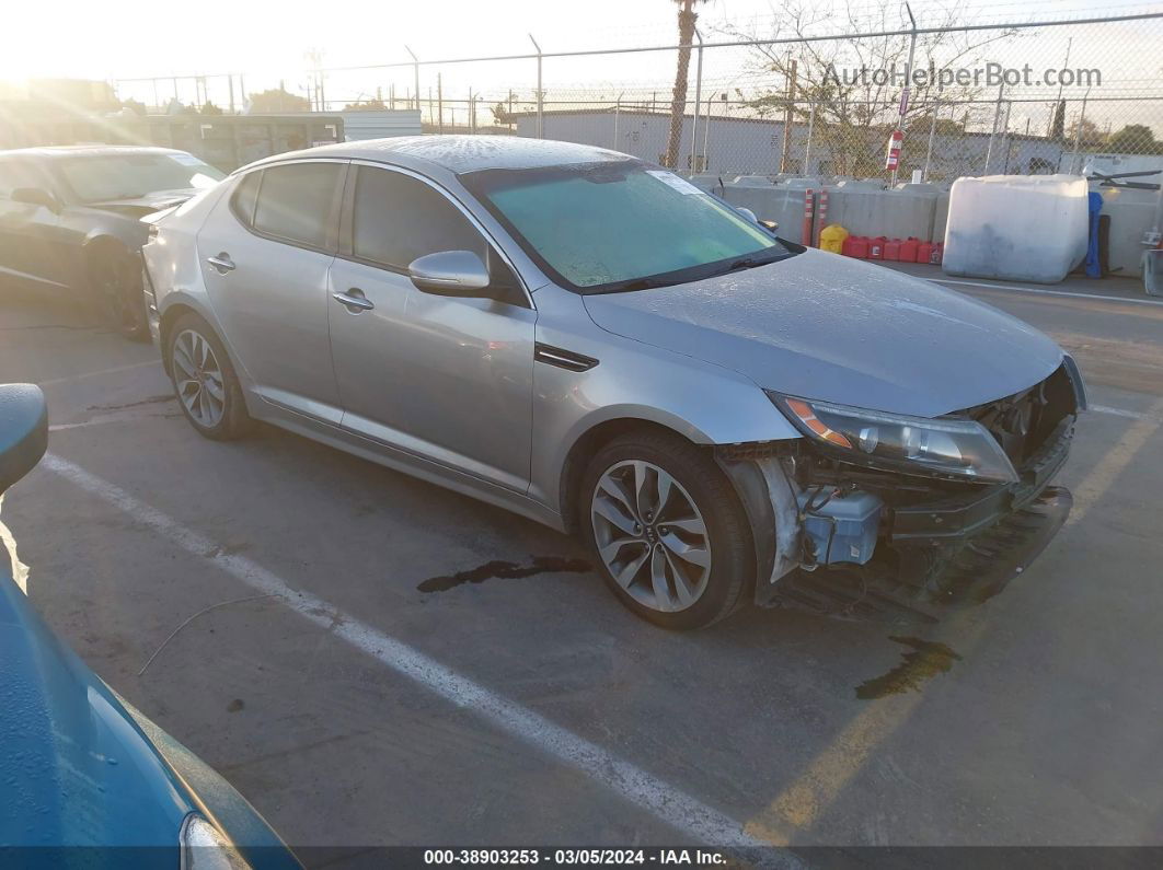 2014 Kia Optima Sx Gray vin: 5XXGR4A70EG295971