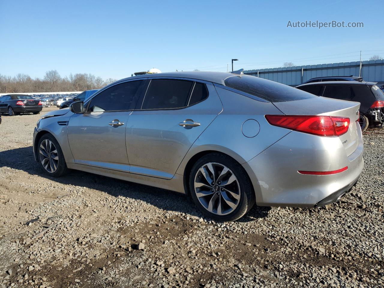 2014 Kia Optima Sx Silver vin: 5XXGR4A71EG261540