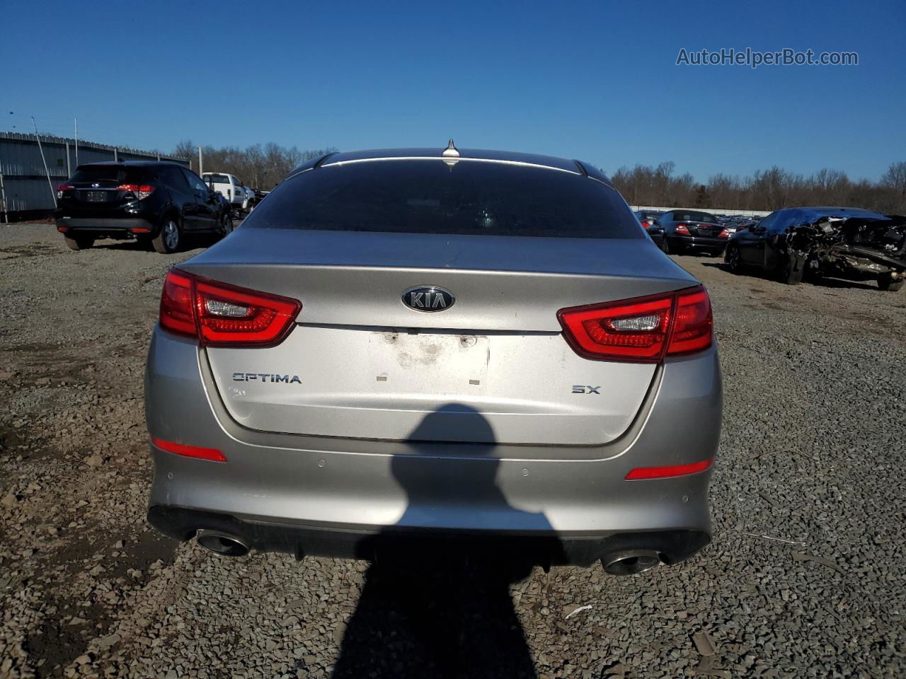 2014 Kia Optima Sx Silver vin: 5XXGR4A71EG261540