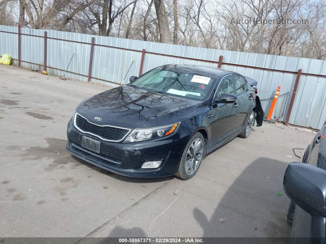 2014 Kia Optima Sx Black vin: 5XXGR4A77EG269142