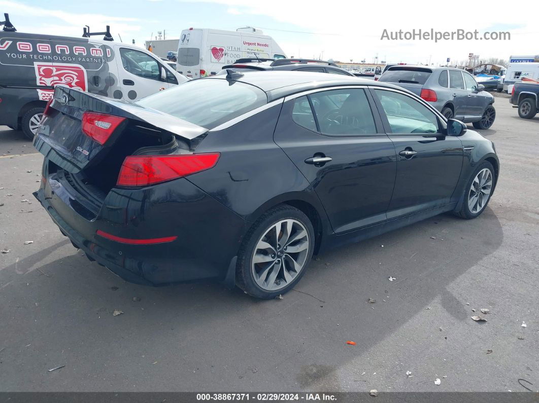 2014 Kia Optima Sx Black vin: 5XXGR4A77EG269142