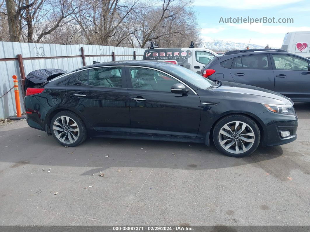 2014 Kia Optima Sx Black vin: 5XXGR4A77EG269142