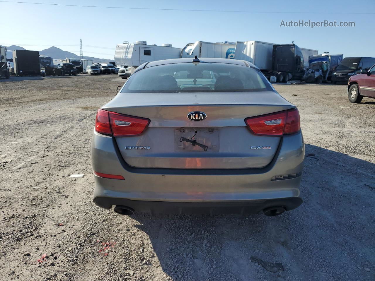 2014 Kia Optima Sx Серебряный vin: 5XXGR4A78EG317490