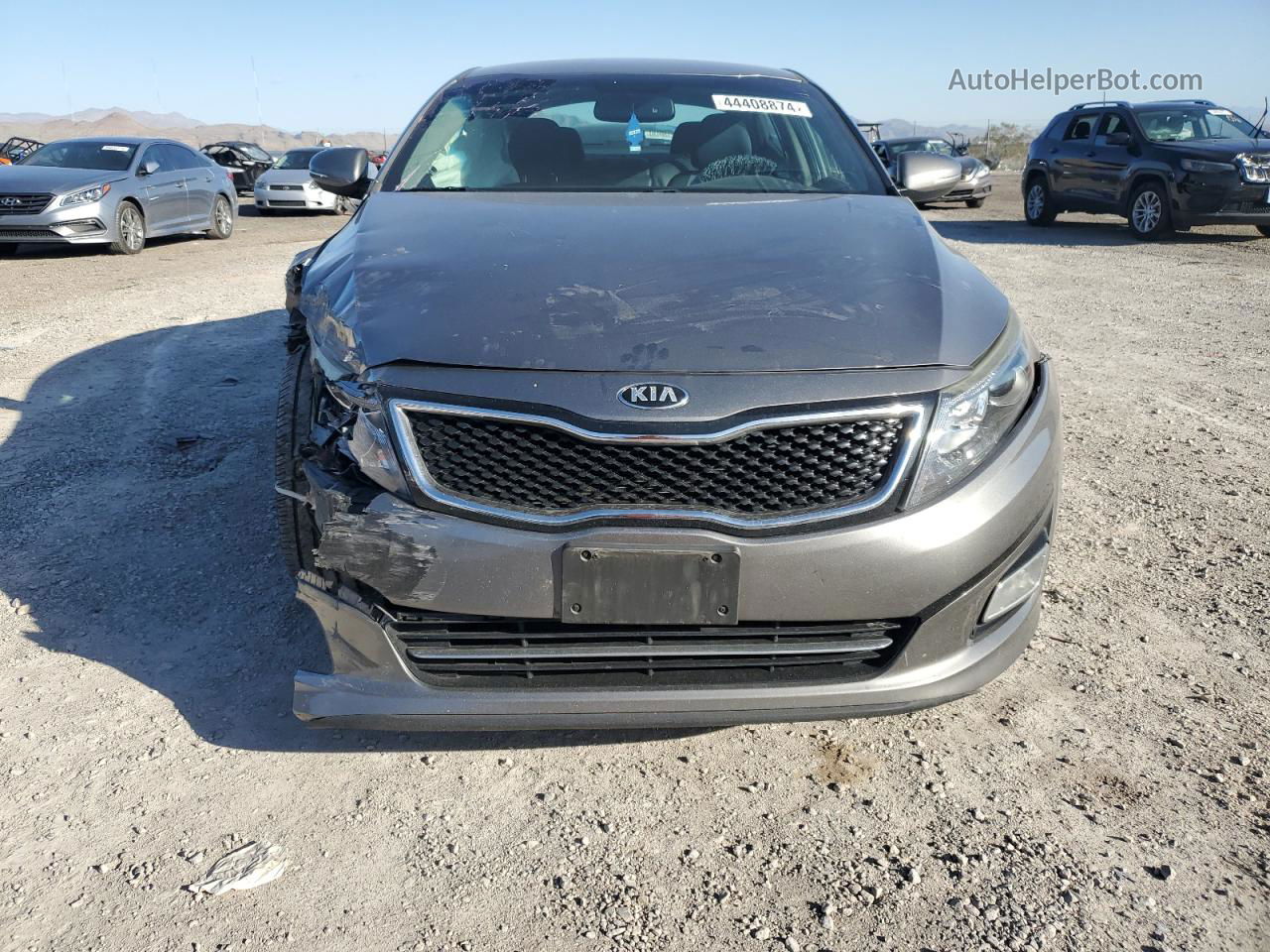 2014 Kia Optima Sx Серебряный vin: 5XXGR4A78EG317490