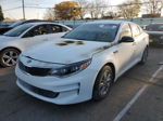 2017 Kia Optima Lx White vin: 5XXGT4L10HG143106