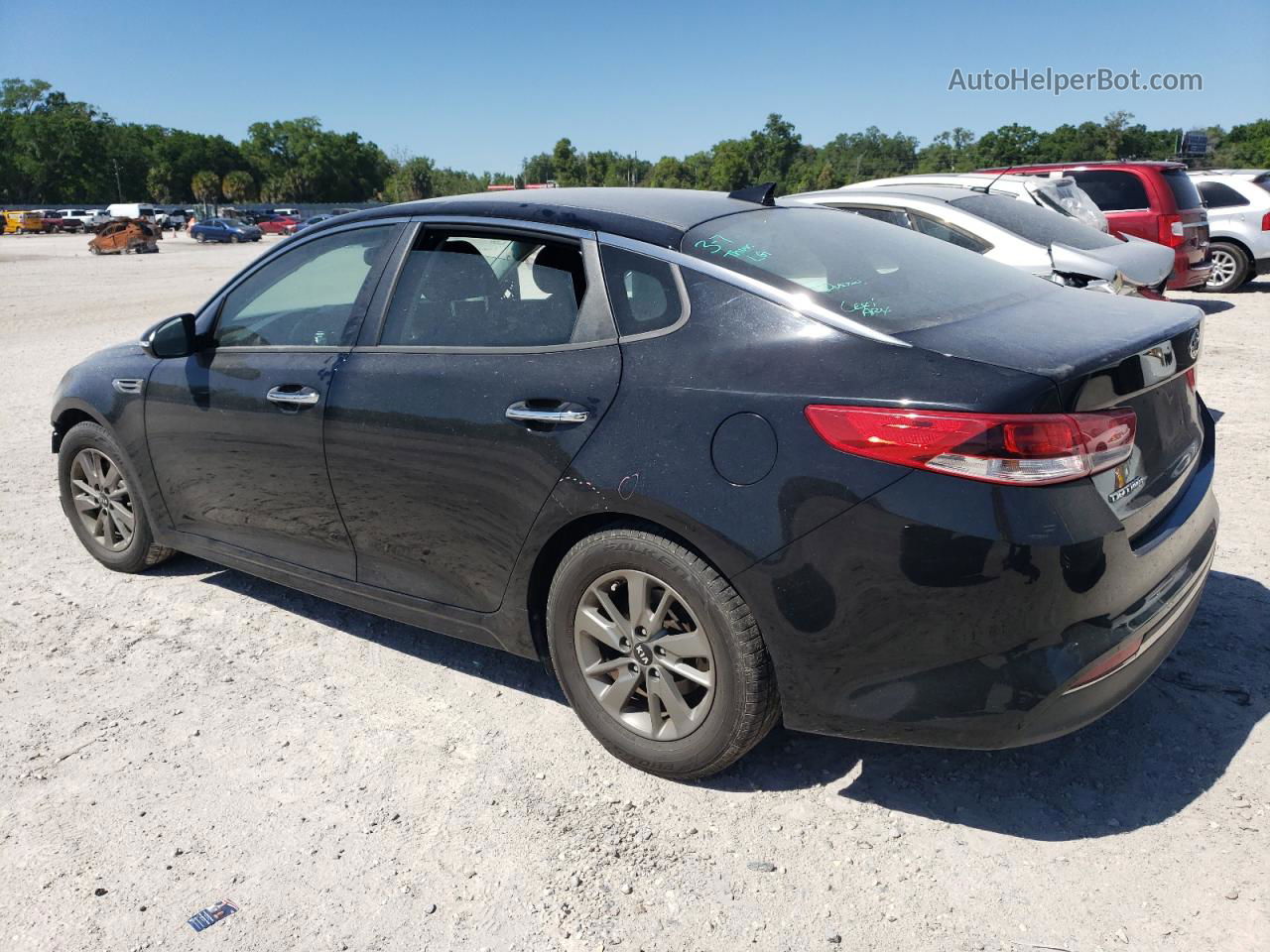 2016 Kia Optima Lx Black vin: 5XXGT4L14GG011271