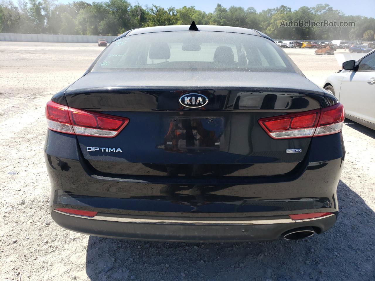 2016 Kia Optima Lx Black vin: 5XXGT4L14GG011271