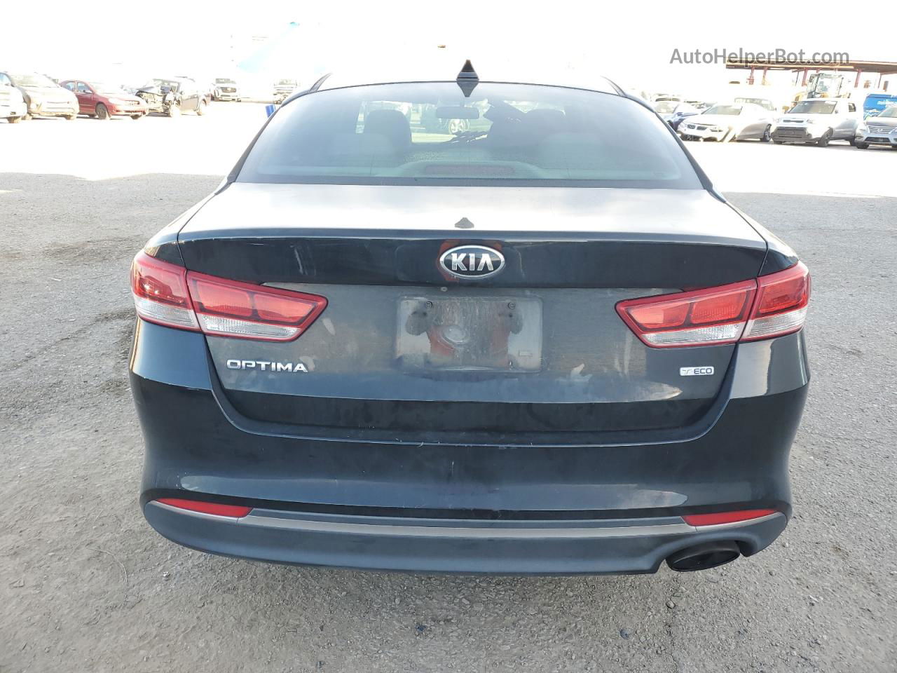 2017 Kia Optima Lx Черный vin: 5XXGT4L15HG132344