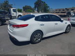 2016 Kia Optima Lx Turbo White vin: 5XXGT4L19GG073068