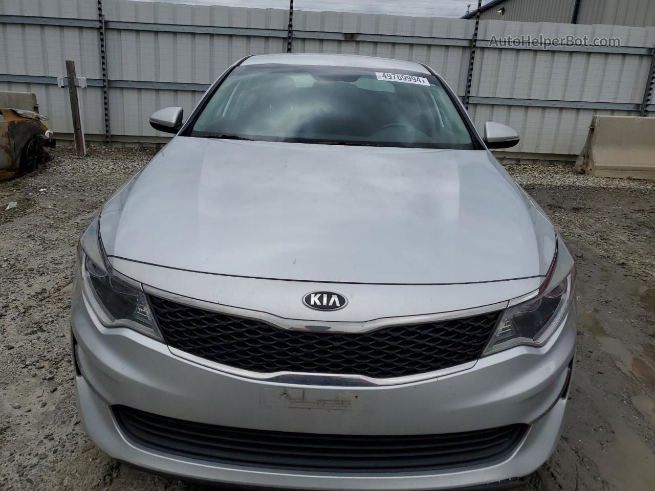 2016 Kia Optima Lx Серебряный vin: 5XXGT4L1XGG032139