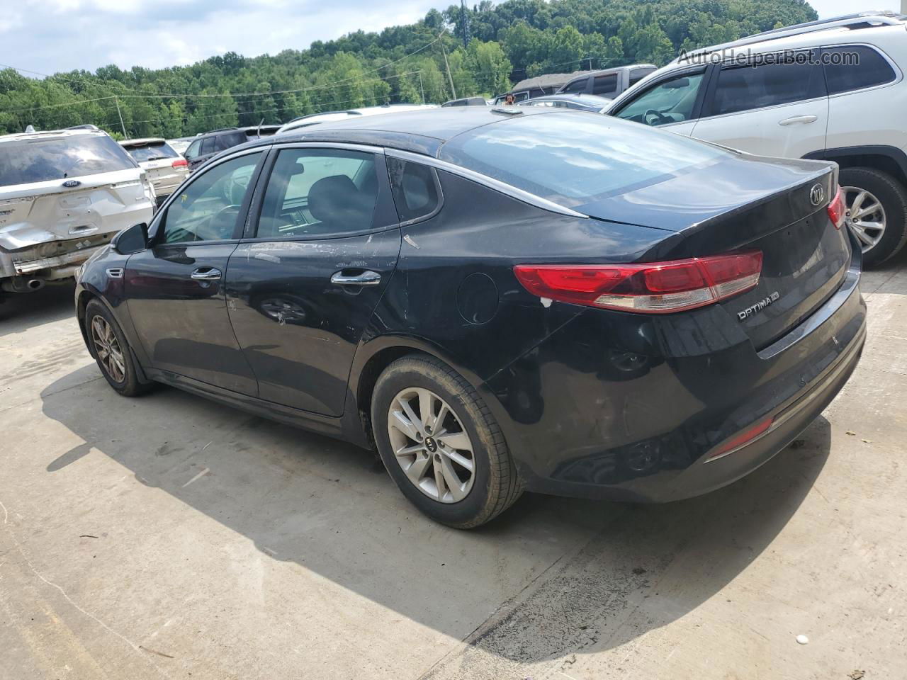 2016 Kia Optima Lx Black vin: 5XXGT4L30GG021152