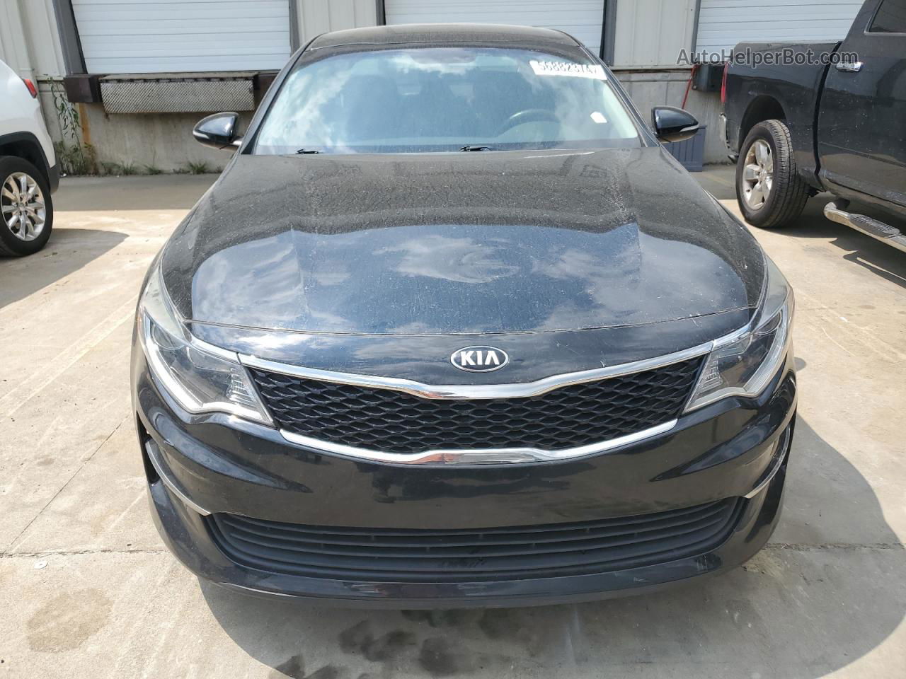 2016 Kia Optima Lx Black vin: 5XXGT4L30GG021152