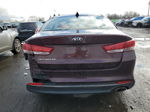 2016 Kia Optima Lx Maroon vin: 5XXGT4L30GG028554