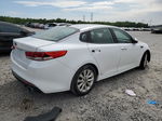 2016 Kia Optima Lx White vin: 5XXGT4L30GG036783