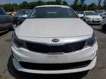 2016 Kia Optima Lx White vin: 5XXGT4L30GG070092