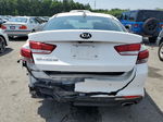 2016 Kia Optima Lx White vin: 5XXGT4L30GG070092