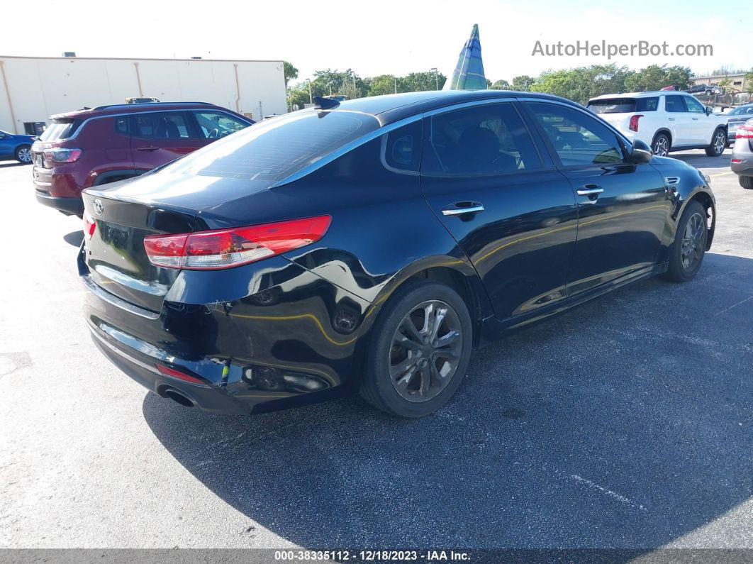 2016 Kia Optima Lx Black vin: 5XXGT4L30GG084526