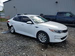 2017 Kia Optima Lx White vin: 5XXGT4L30HG133001