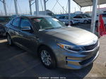 2017 Kia Optima Lx Silver vin: 5XXGT4L30HG142314