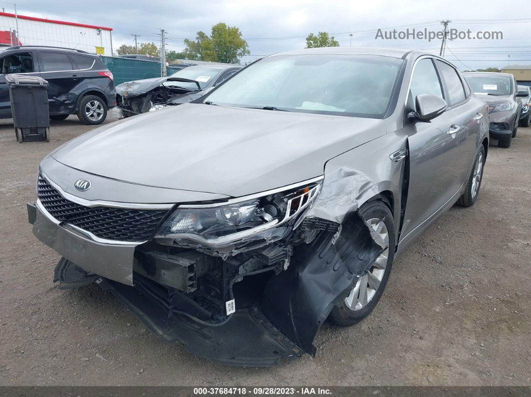 2017 Kia Optima Lx Brown vin: 5XXGT4L30HG162224