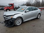 2017 Kia Optima Lx Silver vin: 5XXGT4L30HG163891