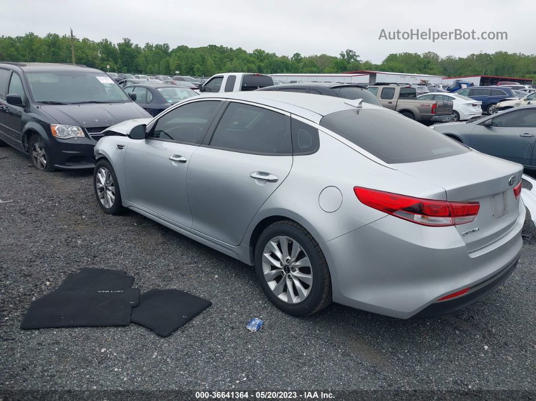 2017 Kia Optima Lx Silver vin: 5XXGT4L30HG173496