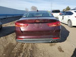 2018 Kia Optima Lx Maroon vin: 5XXGT4L30JG188697