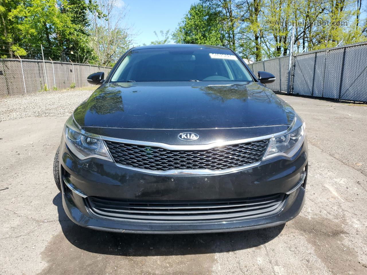 2018 Kia Optima Lx Black vin: 5XXGT4L30JG197481