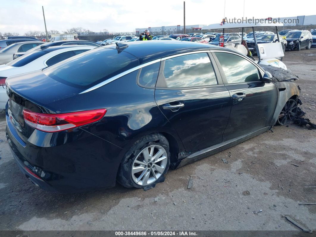 2018 Kia Optima Lx Black vin: 5XXGT4L30JG214229