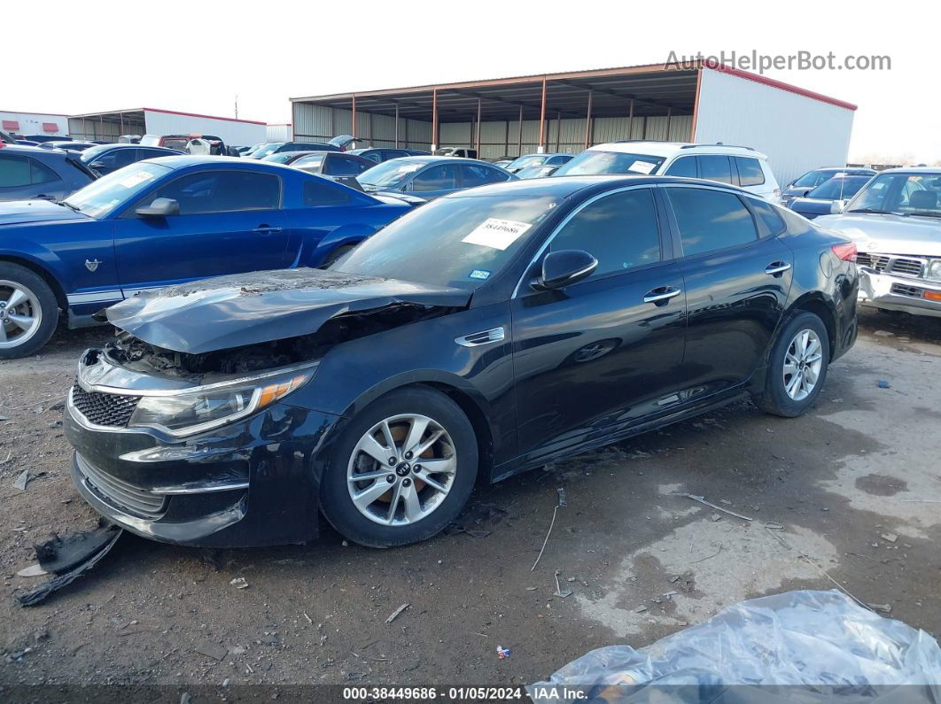 2018 Kia Optima Lx Black vin: 5XXGT4L30JG214229