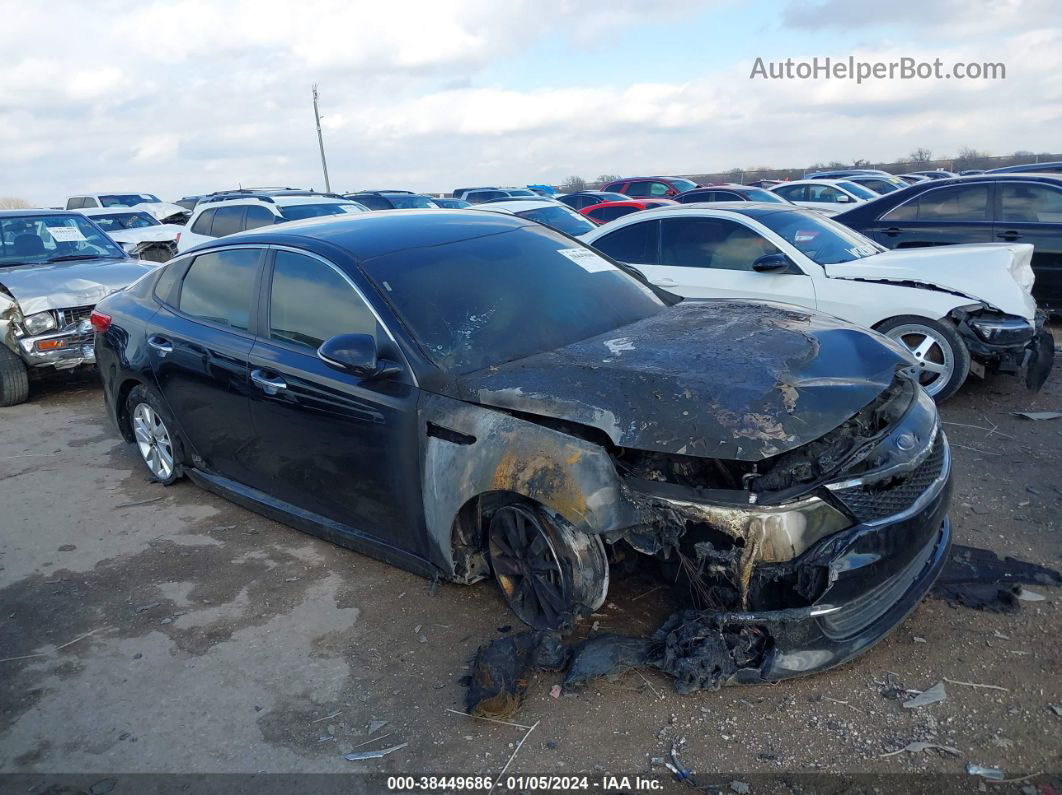 2018 Kia Optima Lx Black vin: 5XXGT4L30JG214229