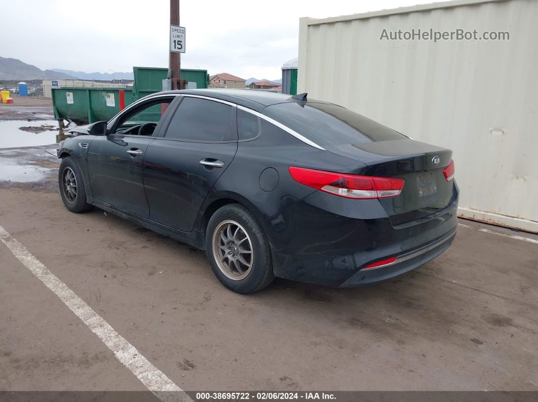 2018 Kia Optima Lx Black vin: 5XXGT4L30JG215218