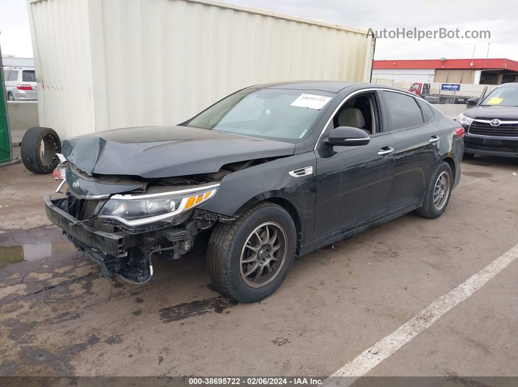 2018 Kia Optima Lx Black vin: 5XXGT4L30JG215218